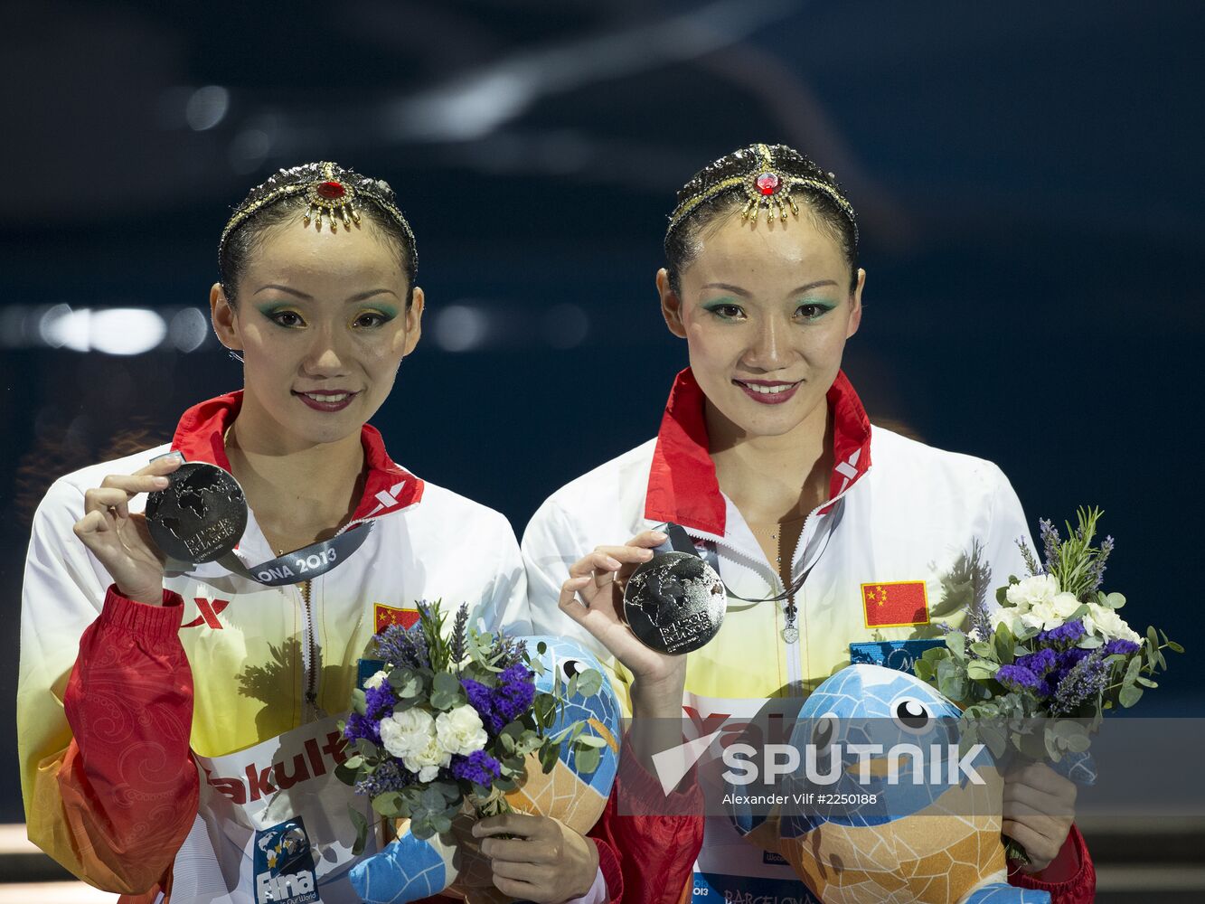 FINA World Aquatics Championships. Synchronized swimming. Duet