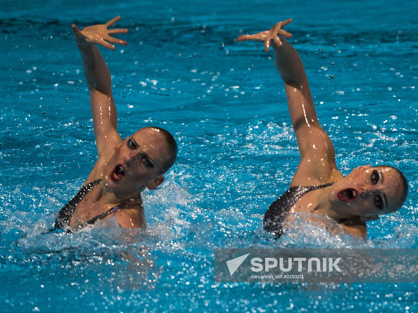 FINA World Aquatics Championships. Synchronized swimming. Duet