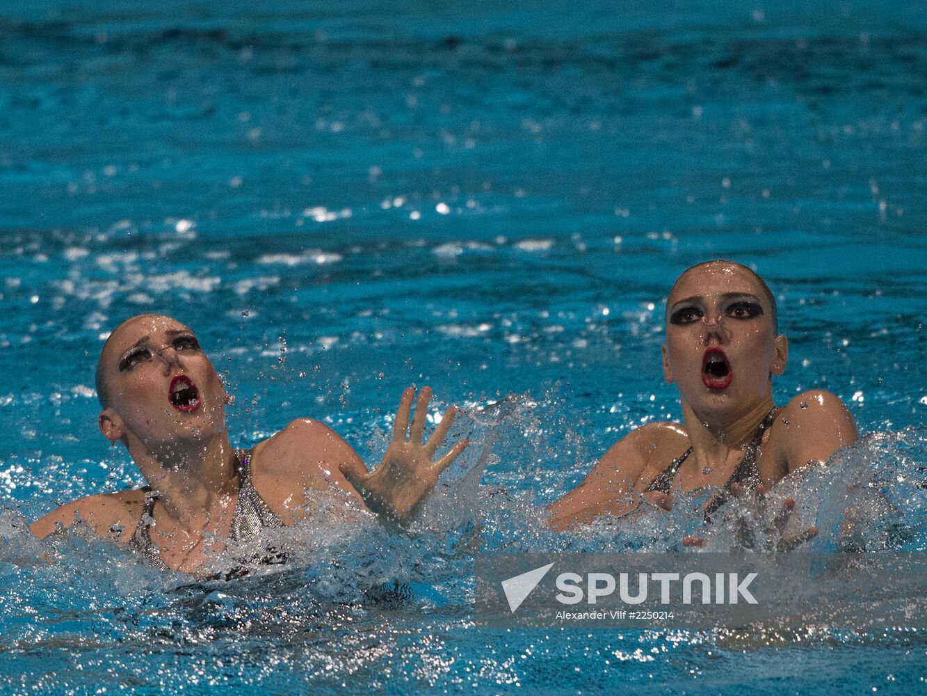 FINA World Aquatics Championships. Synchronized swimming. Duet