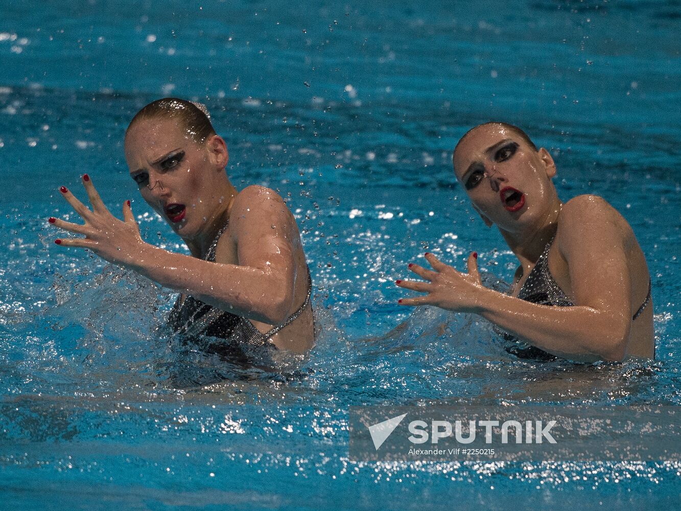 FINA World Aquatics Championships. Synchronized swimming. Duet