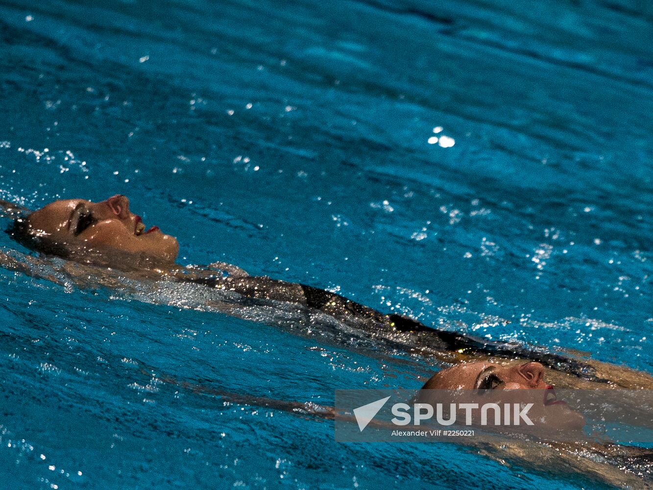 FINA World Aquatics Championships. Synchronized swimming. Duet