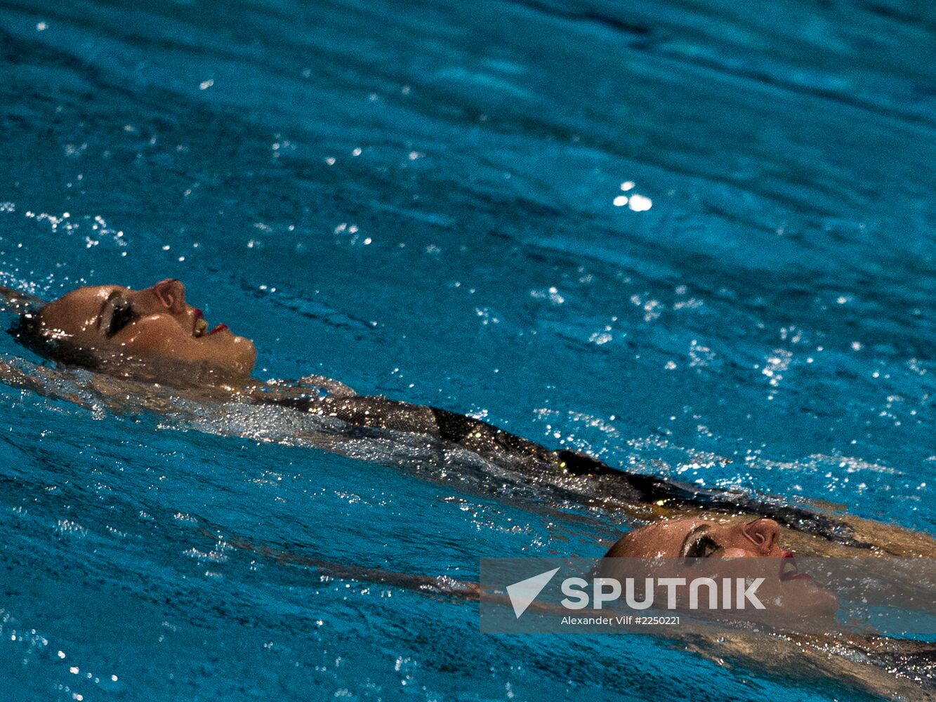 FINA World Aquatics Championships. Synchronized swimming. Duet