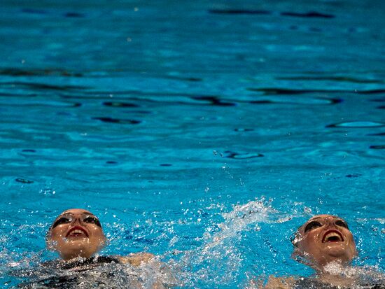 FINA World Aquatics Championships. Synchronized swimming. Duet