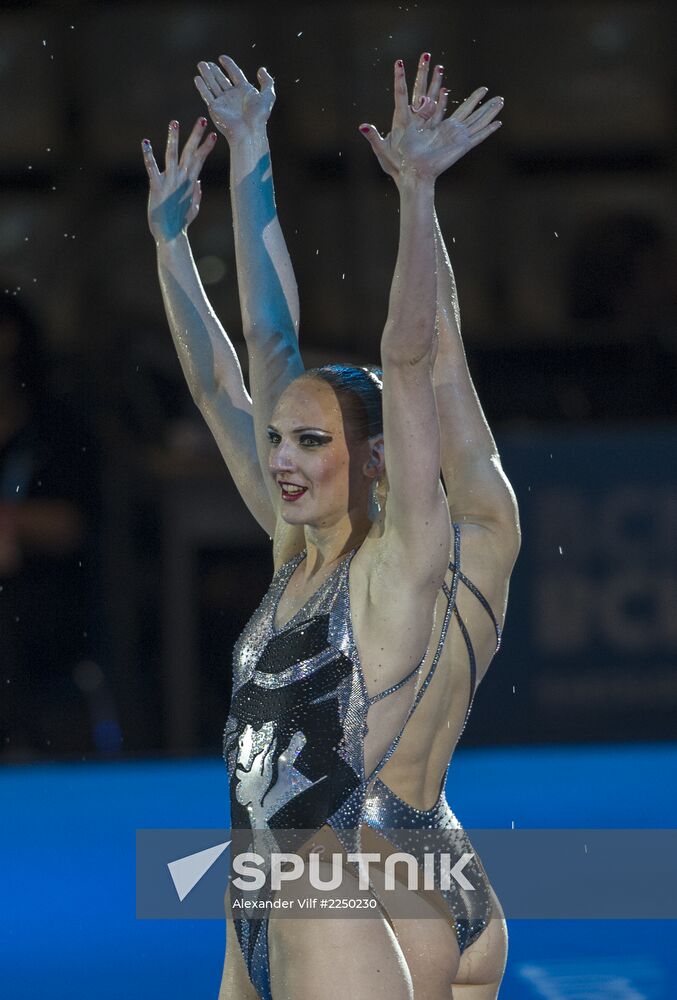 FINA World Aquatics Championships. Synchronized swimming. Duet