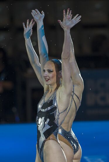 FINA World Aquatics Championships. Synchronized swimming. Duet