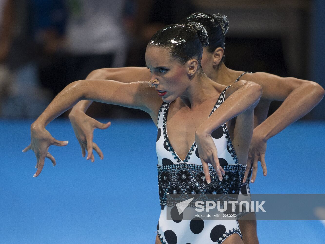 FINA World Aquatics Championships. Synchronized swimming. Duet