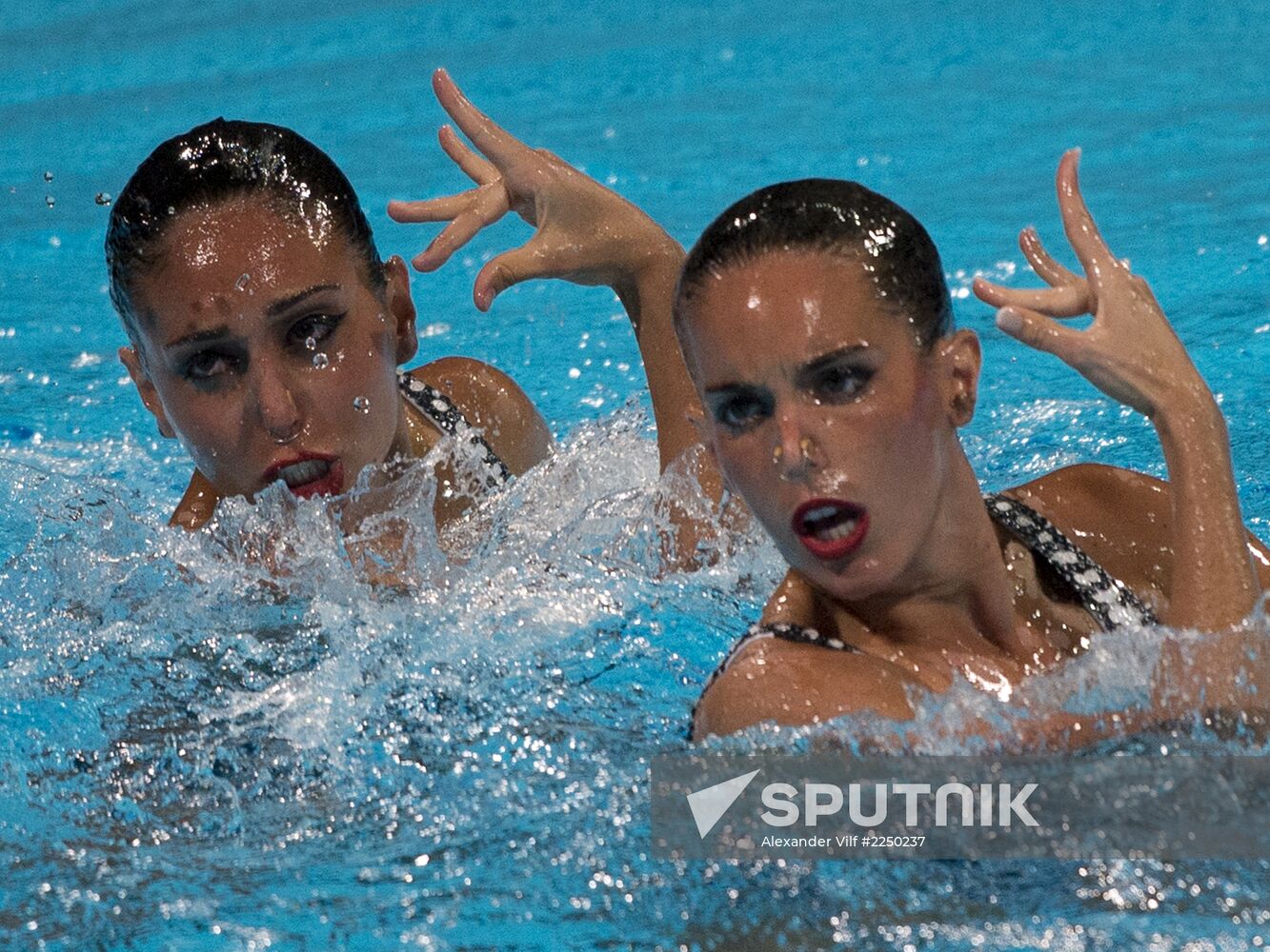 FINA World Aquatics Championships. Synchronized swimming. Duet