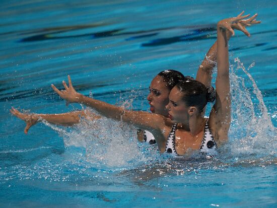 FINA World Aquatics Championships. Synchronized swimming. Duet