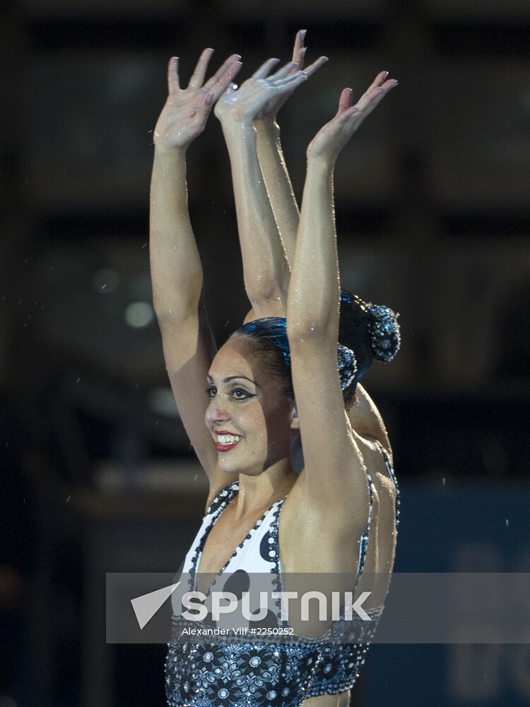 FINA World Aquatics Championships. Synchronized swimming. Duet