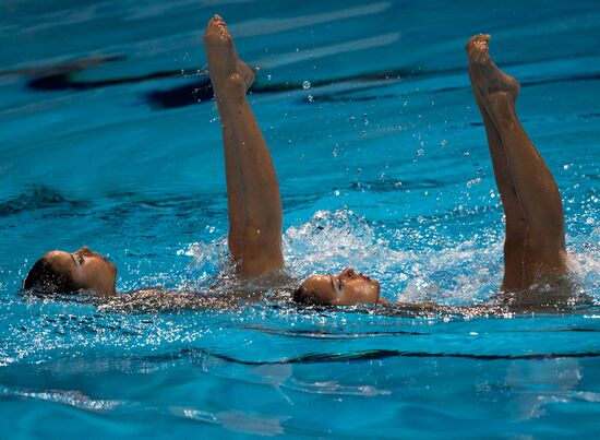 FINA World Aquatics Championships. Synchronized swimming. Duet