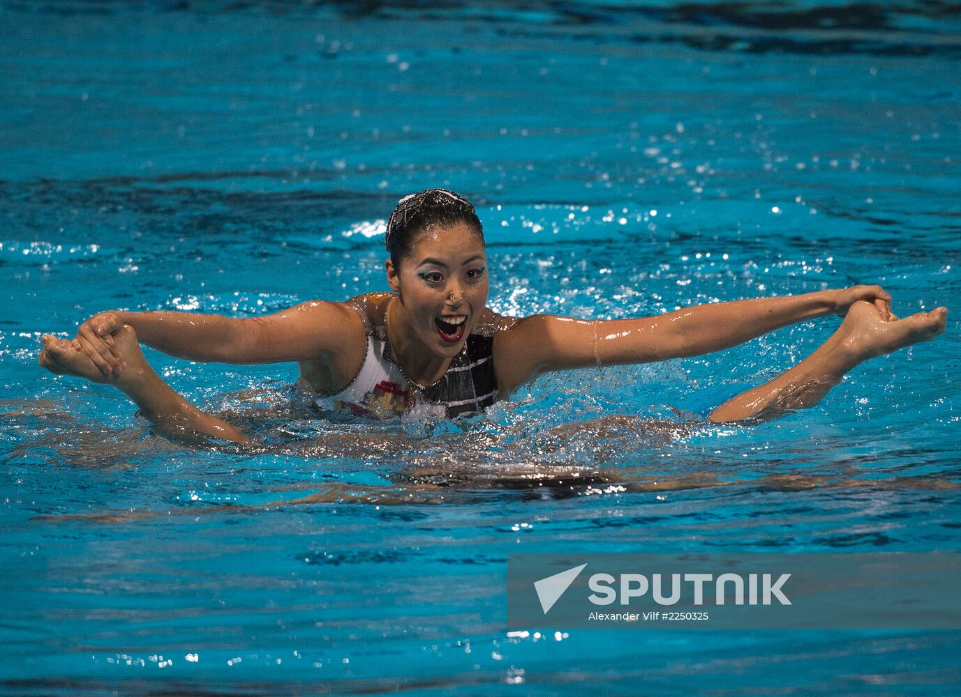 FINA World Aquatics Championships. Synchronized swimming. Duet