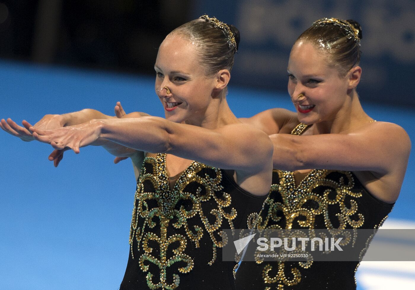 FINA World Aquatics Championships. Synchronized swimming. Duet