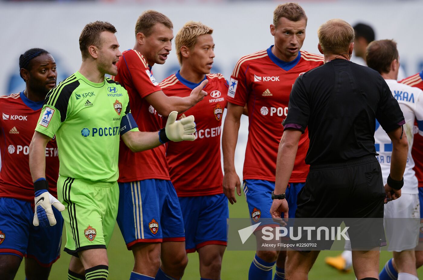 Russian Football Premier League. CSKA vs. Krilya Sovetov