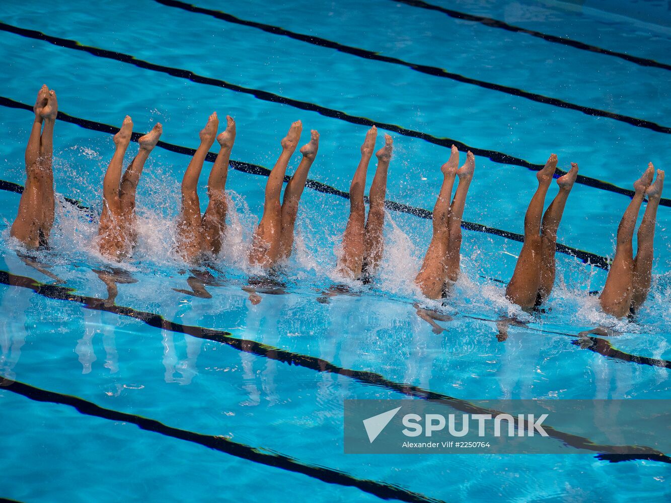 FINA World Aquatics Championships. Day 3. Synchronized swimming