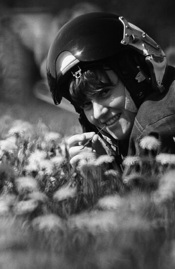 Pilot and instructor Svetlana Savitskaya