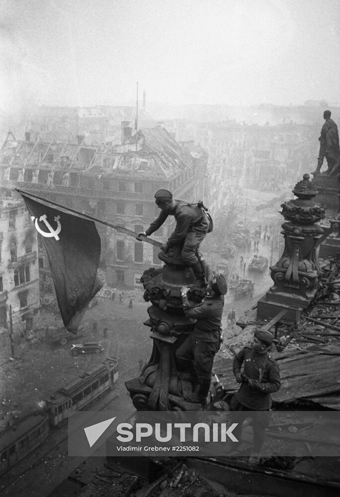 Victory Banner over Reichstag