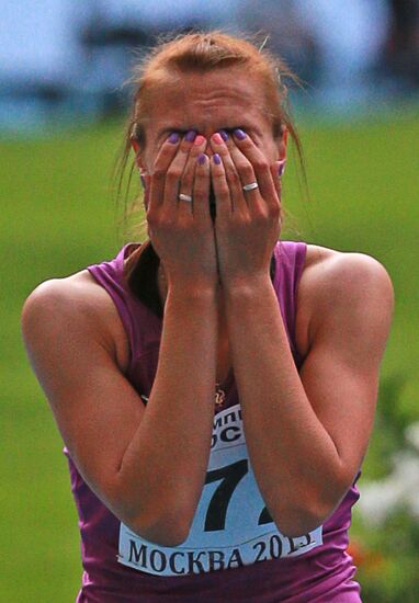 Athletics. Russian Championship. Day two.