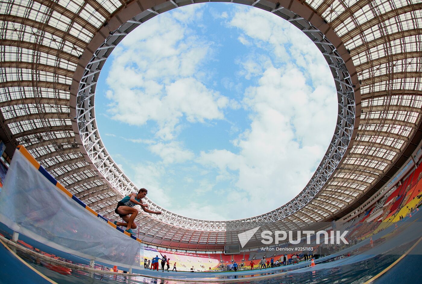 Athletics. Russian Championship. Day two.