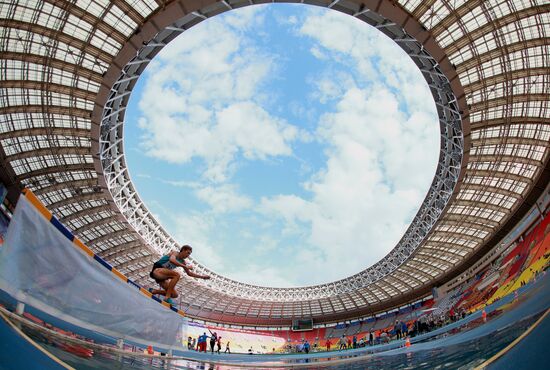 Athletics. Russian Championship. Day two.