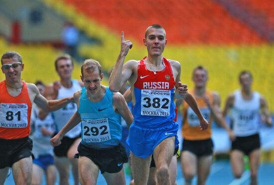 Athletics. Russian Championship. Day two.