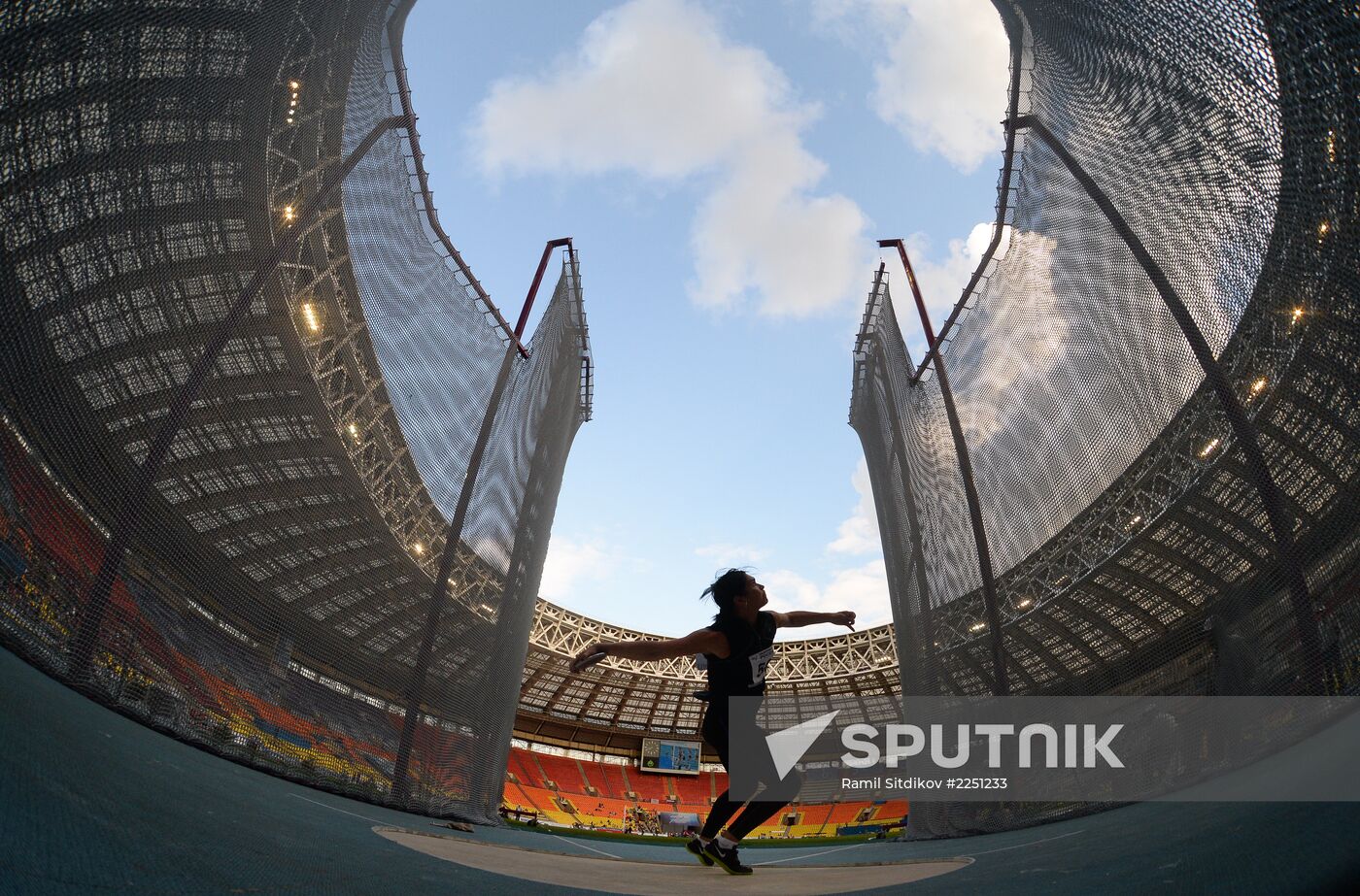 Athletics. Russian Championship. Day two.