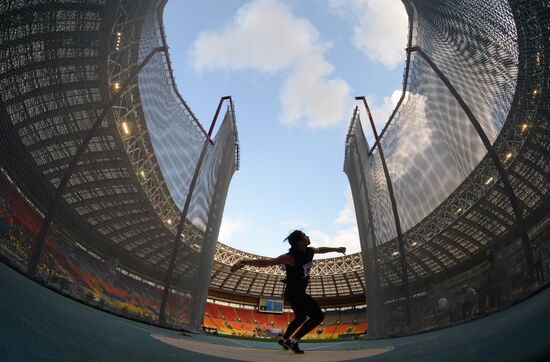 Athletics. Russian Championship. Day two.