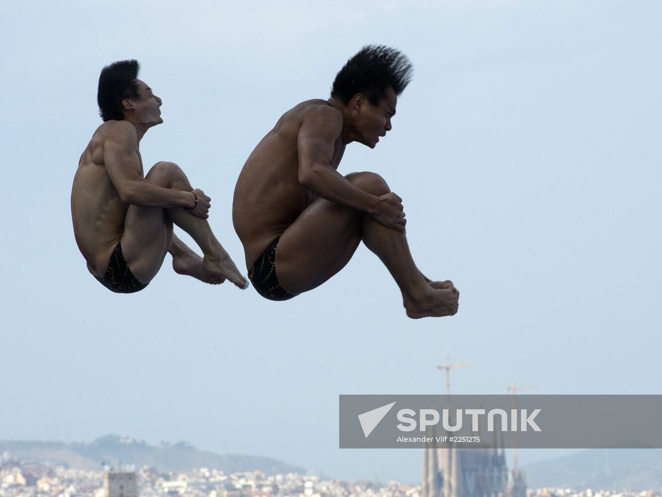 FINA World Aquatics Championships. Day 4. Synchronized diving.
