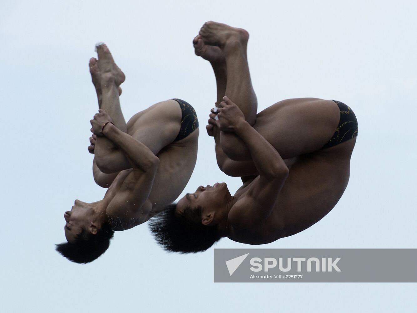 FINA World Aquatics Championships. Day 4. Synchronized diving.