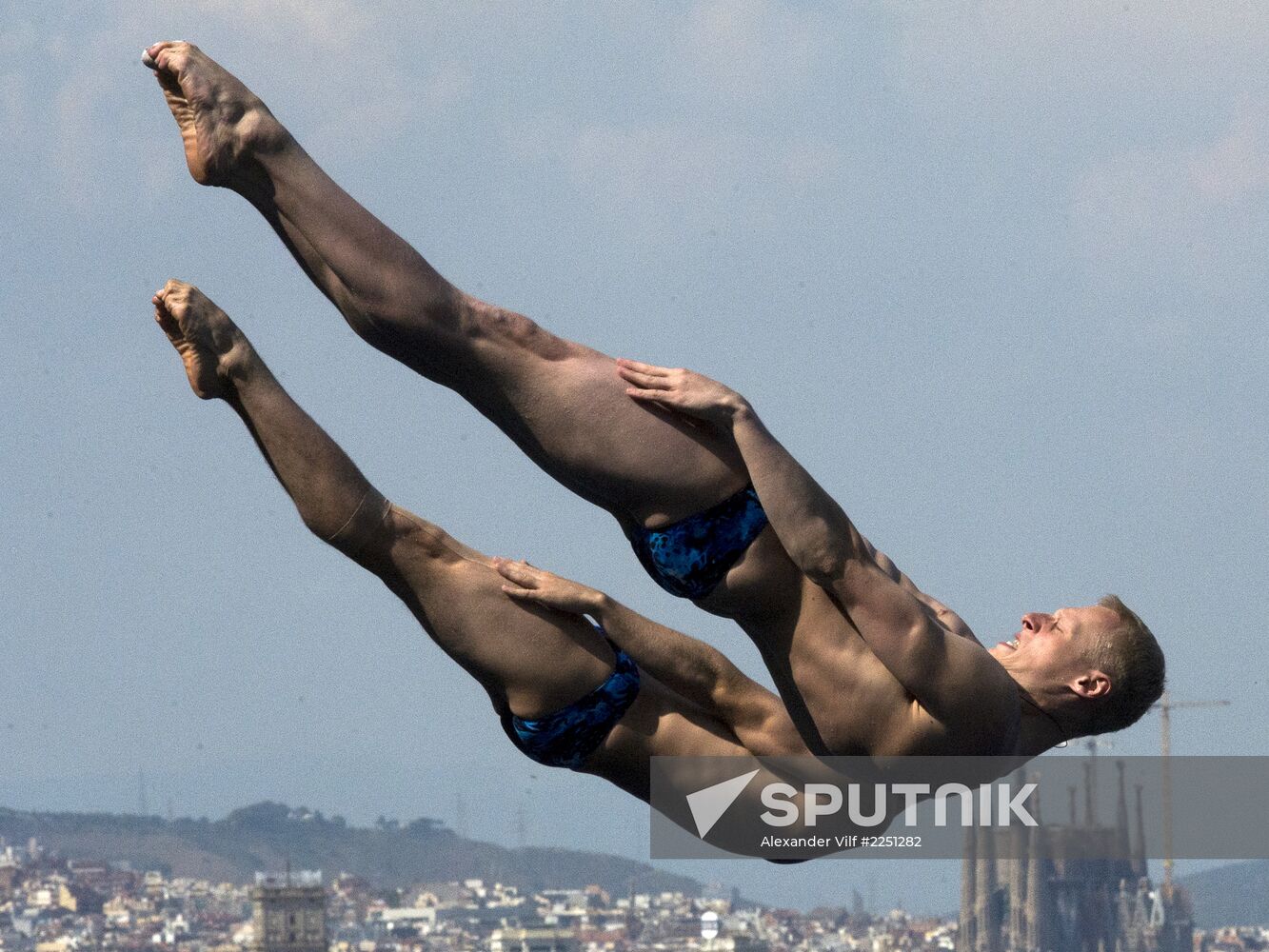 FINA World Aquatics Championships. Day 4. Synchronized diving.