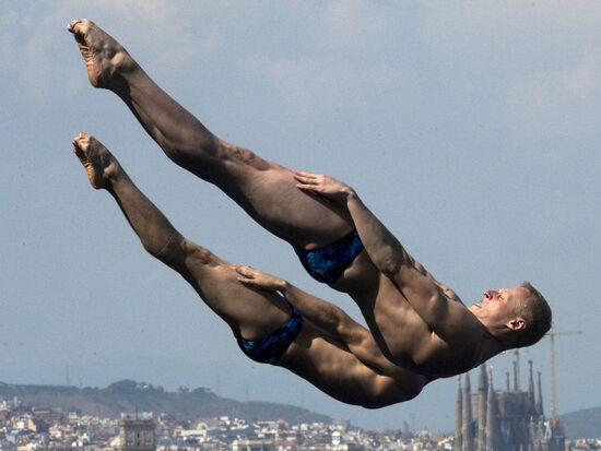 FINA World Aquatics Championships. Day 4. Synchronized diving.
