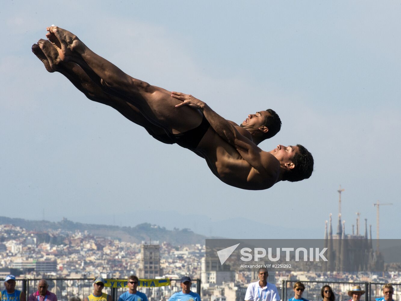 FINA World Aquatics Championships. Day 4. Synchronized diving.
