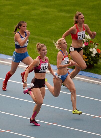 Athletics. Russian Championship. Day two.