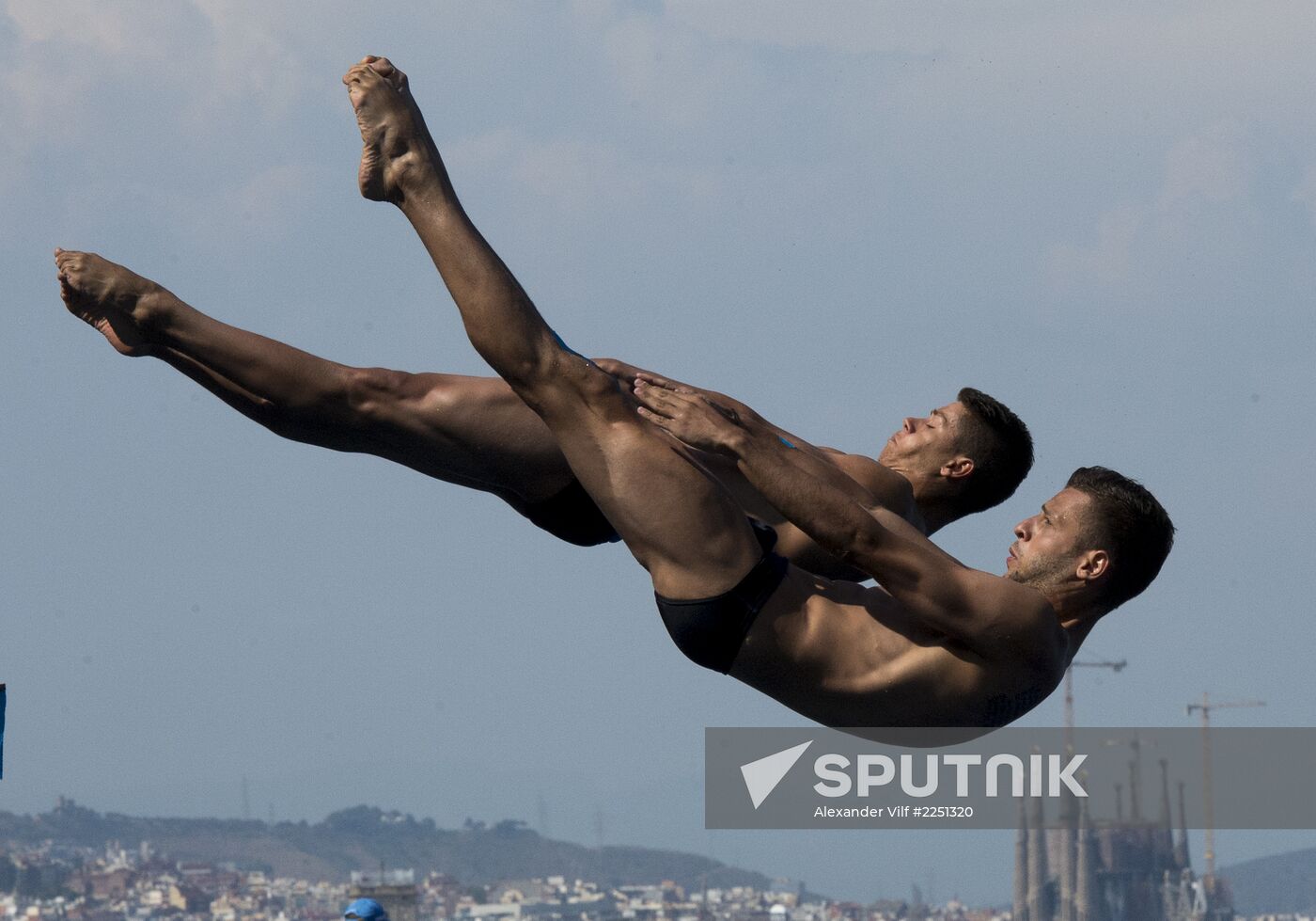 FINA World Aquatics Championships. Day 4. Synchronized diving.