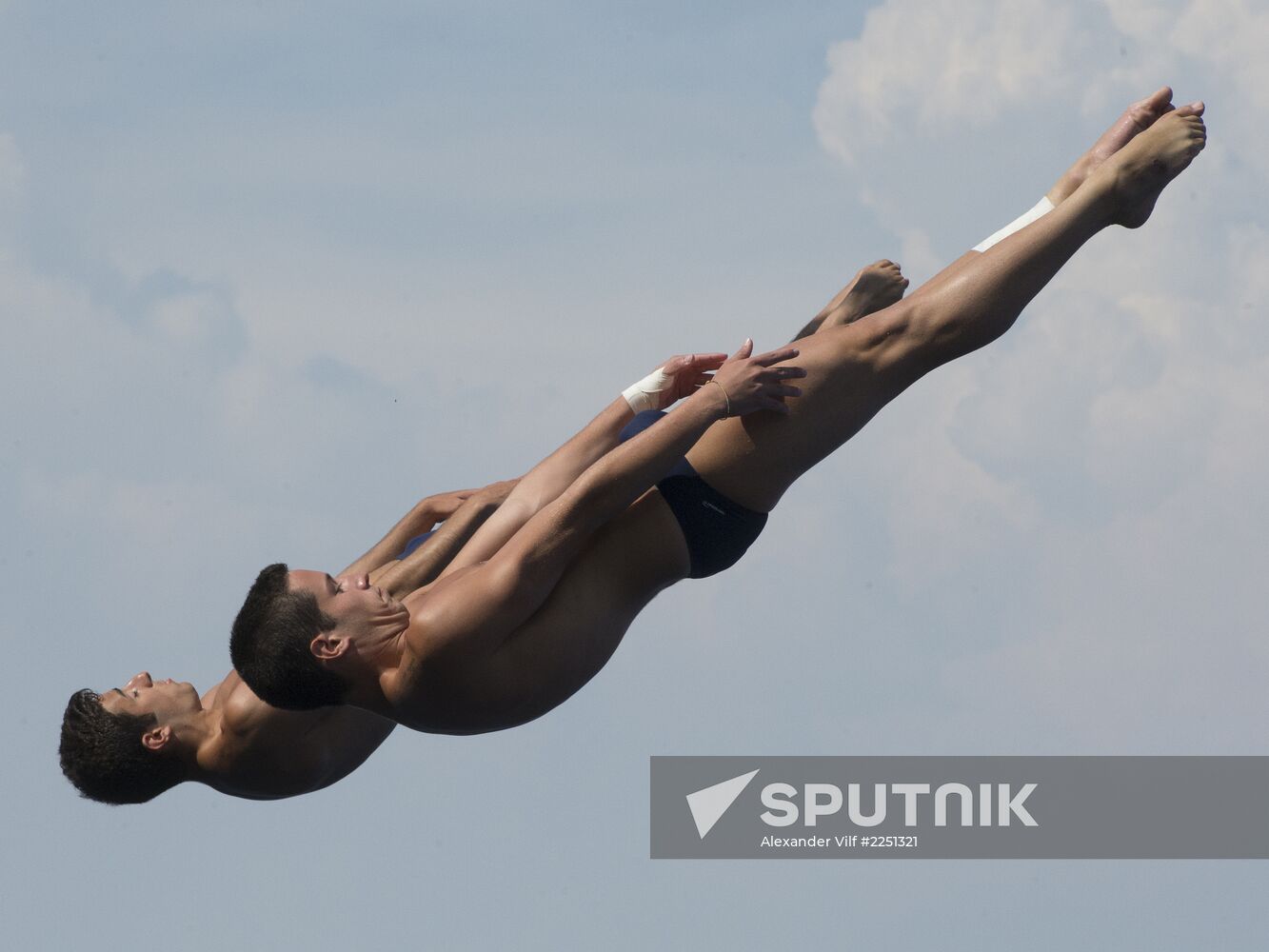 FINA World Aquatics Championships. Day 4. Synchronized diving.