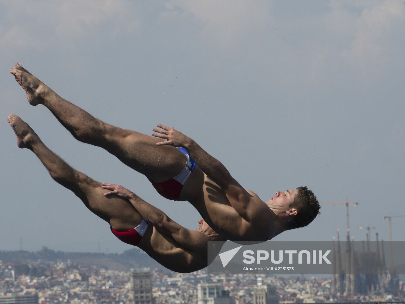 FINA World Aquatics Championships. Day 4. Synchronized diving.
