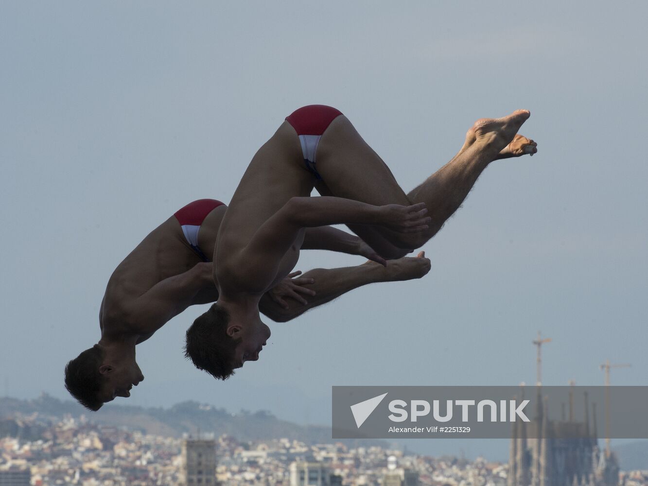 FINA World Aquatics Championships. Day 4. Synchronized diving.
