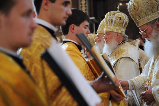 Divine Liturgy marks 1025th anniversary of Baptism of Russia