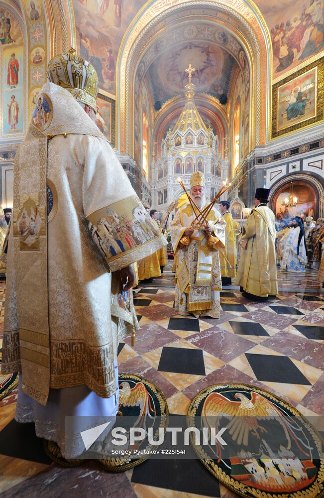 Divine Liturgy marks 1025th anniversary of Baptism of Russia