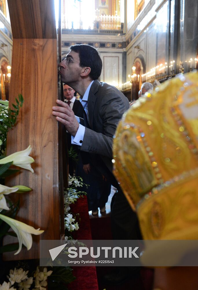 Divine Liturgy marks 1025th anniversary of Baptism of Russia