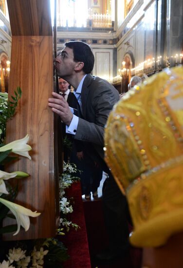 Divine Liturgy marks 1025th anniversary of Baptism of Russia
