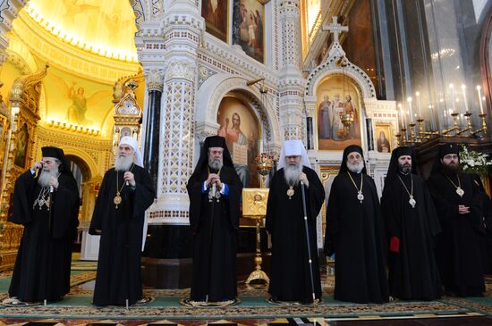 Divine Liturgy marks 1025th anniversary of Baptism of Russia