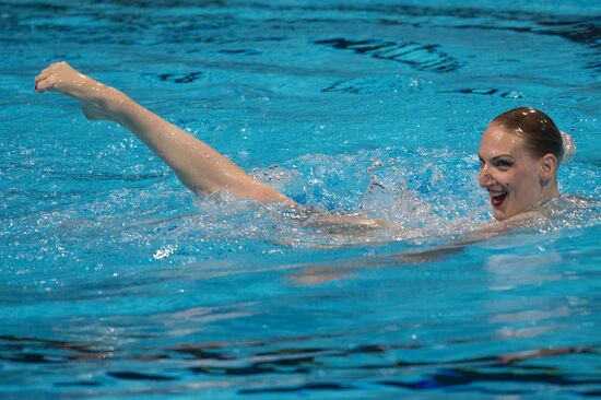 FINA World Aquatics Championships. Day 5. Synchronized swimming