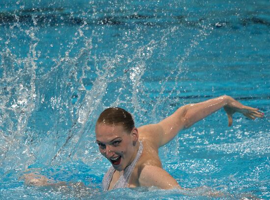 FINA World Aquatics Championships. Day 5. Synchronized swimming