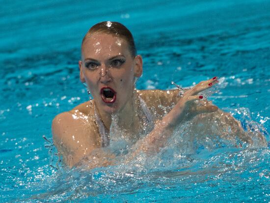 FINA World Aquatics Championships. Day 5. Synchronized swimming