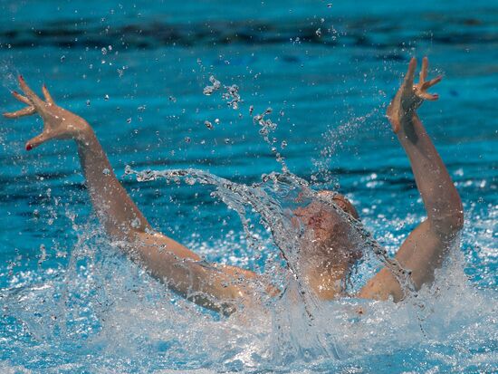 FINA World Aquatics Championships. Day 5. Synchronized swimming