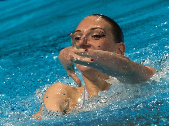 FINA World Aquatics Championships. Day 5. Synchronized swimming