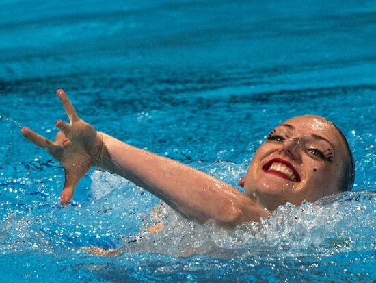 FINA World Aquatics Championships. Day 5. Synchronized swimming