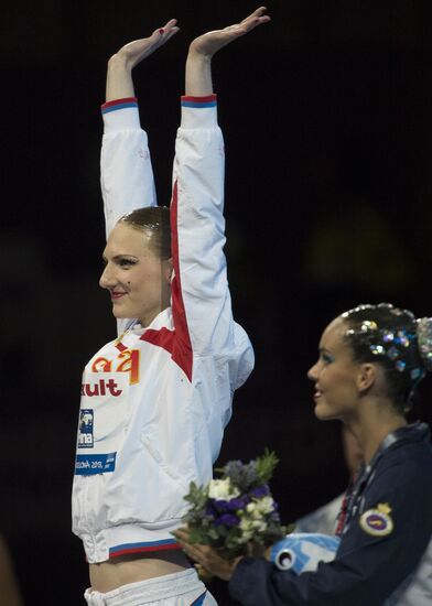 FINA World Aquatics Championships. Day 5. Synchronized swimming