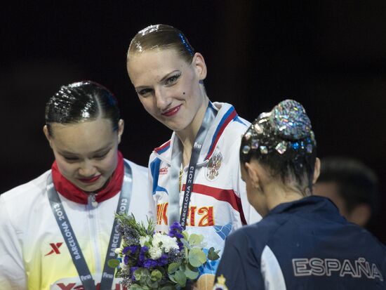 FINA World Aquatics Championships. Day 5. Synchronized swimming