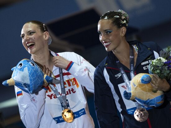 FINA World Aquatics Championships. Day 5. Synchronized swimming
